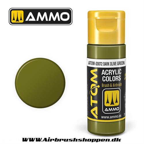 ATOM-20072 Dark Olive Green  -  20ml  Atom color